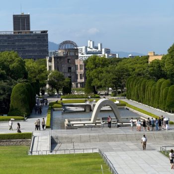 Aankomst in Hiroshima