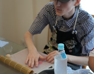 Sushi maken in Japan