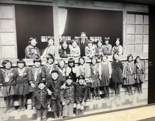 Oude foto kinderen Hiroshima