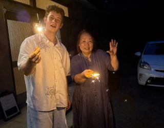 Zoon van Liesbeth met Japanner