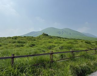 Mount Aso en natuur in Aso
