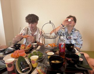 Genieten van de heerlijke Japanse Sushi