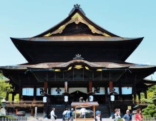 Temple overnachting Nagano