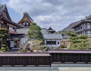 Templeverblijf Japan
