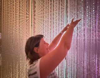 Liesbeth in teamLab
