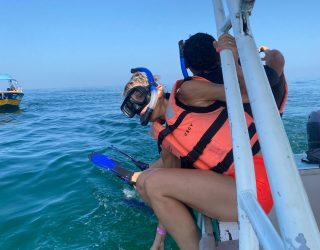 Zwemmen met walvishaaien in Isla Holbox