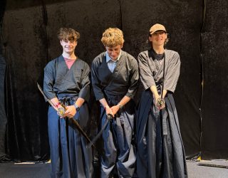 Tieners gedragen zich als echte Samurai