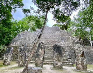 Maya tempel Calakmul