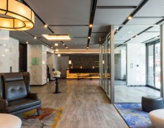 Hotel in Nagoya lobby
