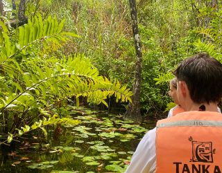 Kanovaren in de jungle