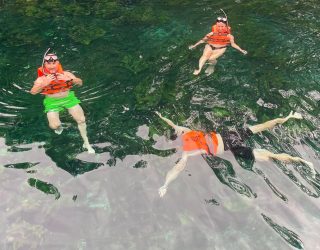 Snorkelen in cenote