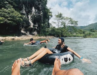 River tubing Thailand