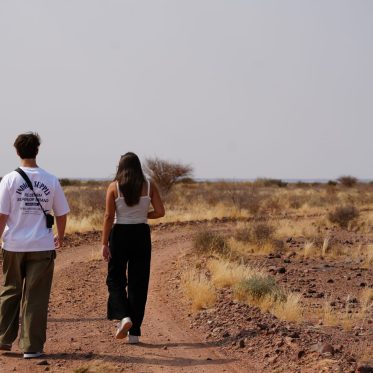 Wandeling door reservaat Mariental