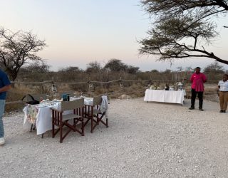 Bush diner tafel