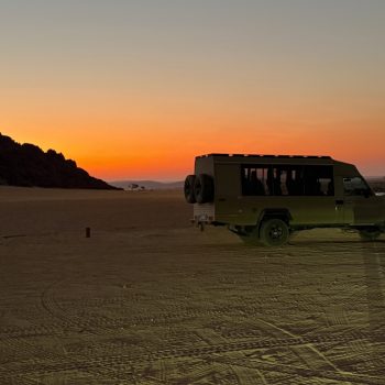 Vertrek uit Sossusvlei