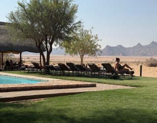 Zwembad verblijf Sossusvlei
