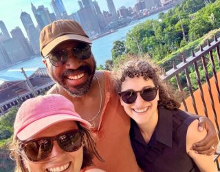 Foto met Skyline New York