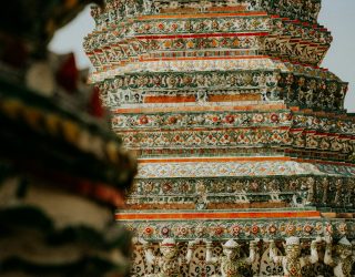 Wat Arun van dichtbij in Bangkok