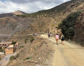 Familiehike door het atlasgebergte