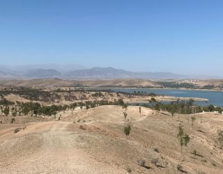 Omgeving rond atlasgebergte Marokko