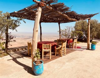 Eetplek Imlil Marokko