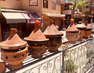 Potjes in Imlil Marokko