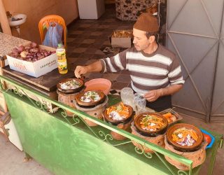 Gerechten in Imlil Marokko