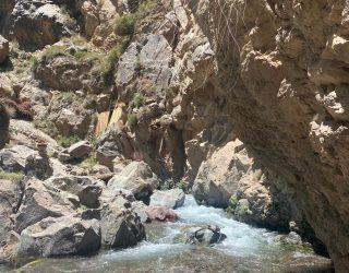 Water en rotsen Marokko