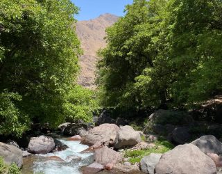 Natuur met water in Imlil