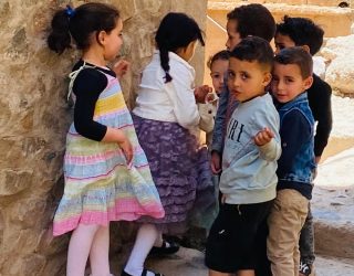 Kinderen in Imlil Marokko