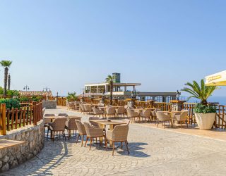 Restaurant vlakbij Budva