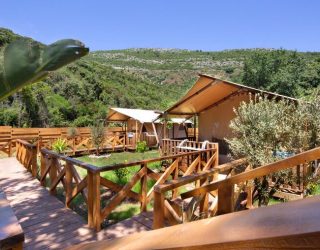 Glamping nabij Budva in natuur