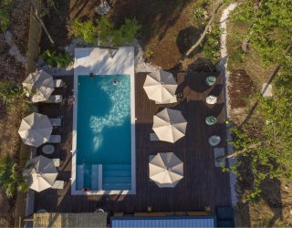 Zwembad glamping nabij Budva