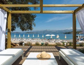 Chillen aan strand van Lopud