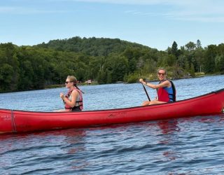 Familie Reyershove peddelt in Oost-Canada