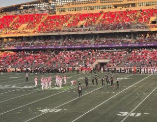 Familie Reyershove op wedstrijd in Oost-Canada
