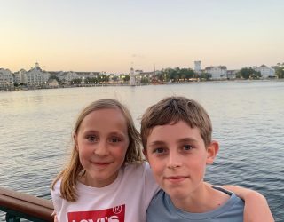 Familie Thielen met kinderen in Amerika