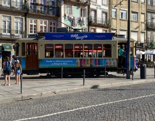 Familie Vaeyens in Portugal stad