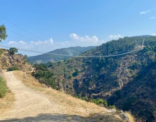 Familie Vaeyens in Portugal uitzicht