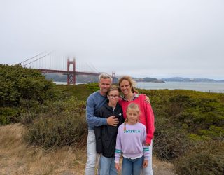 Familie D'Hoker in West USA