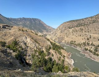 Familie Vossaert in de natuur van West-Canada
