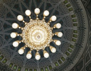 Luster in Moskee Muscat