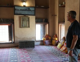 In het Fort van Nizwa