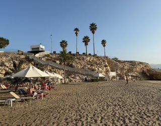 Privé strand verblijf Muscat