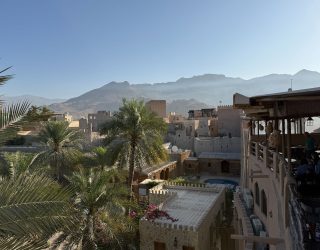 Uitzicht verblijf Nizwa