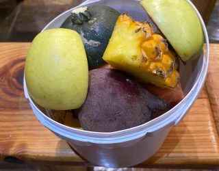 Voederbakje voor olifanten