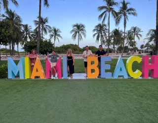 Miami Beach familie Smeets