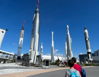 Familie Smeets bij raketten