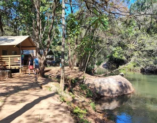 Verblijf Zuid-Afrika familie Bresseleers