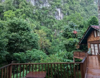 Terras in verblijf Thailand review Leus